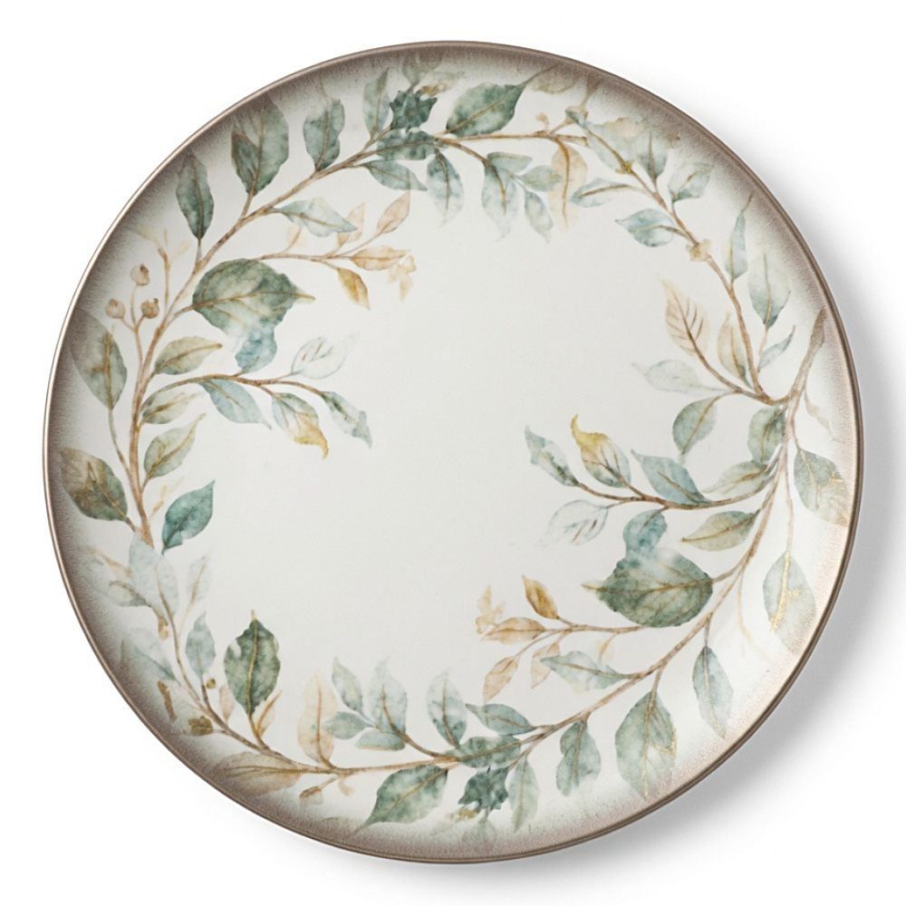 Prato Raso 25Cm Porcelana Nature Tramontina