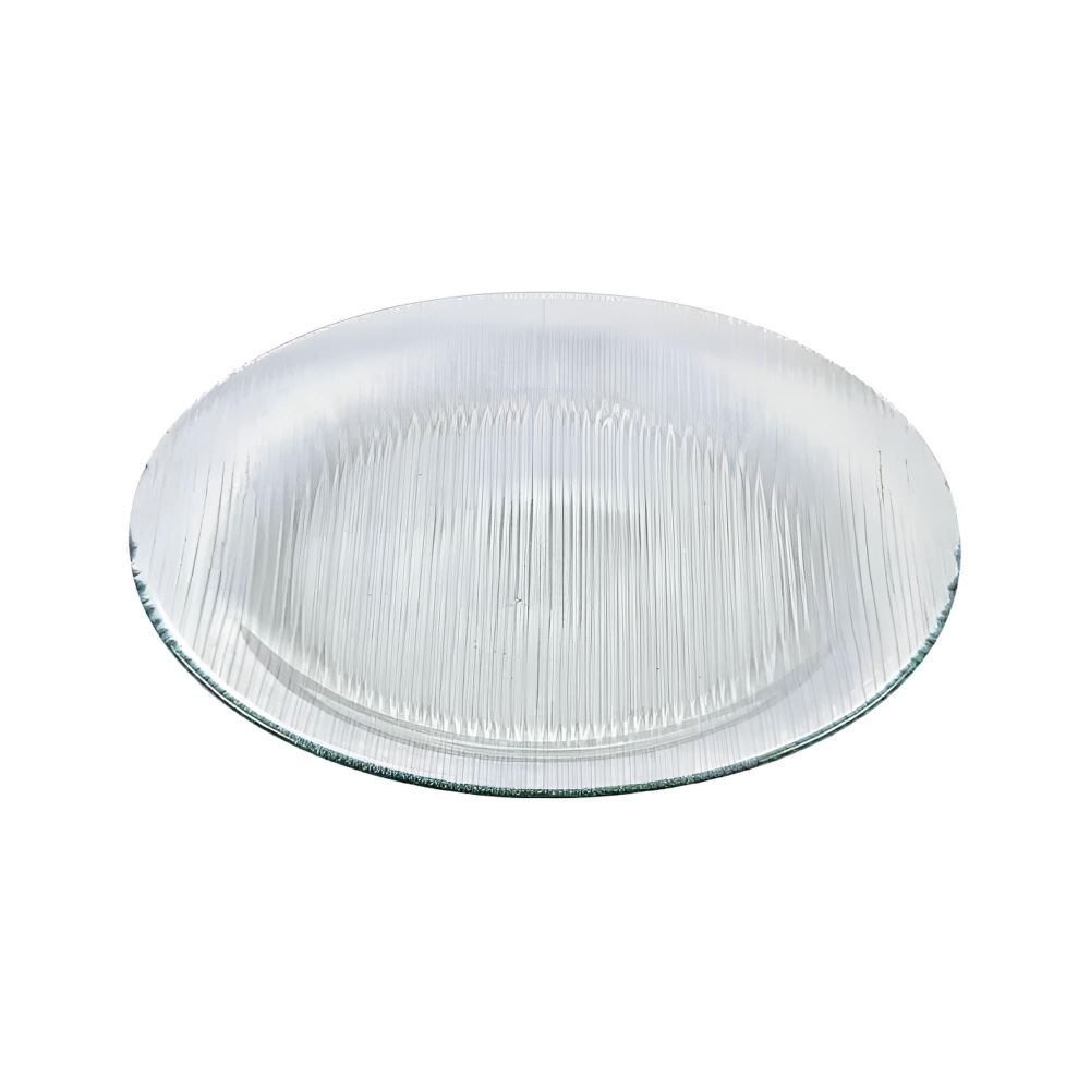 Prato Raso Diamante Duralex Vidro 23Cm  - Transparente