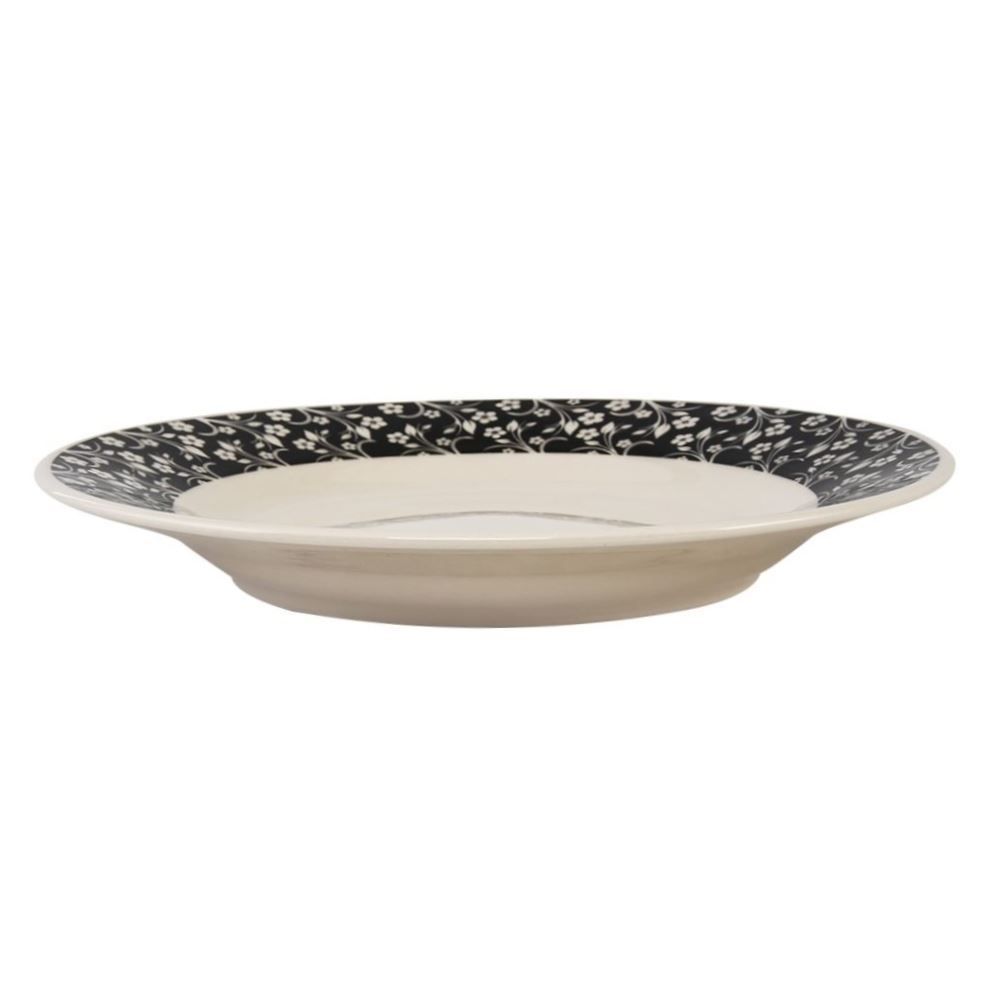 Prato Raso New Arabesco Biona By Havan Casa 26Cm - Cerâmica
