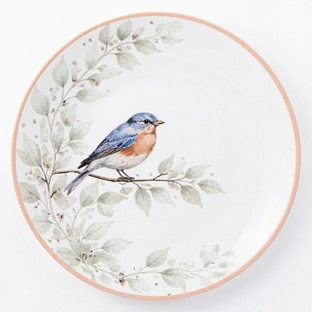 Prato Raso Jardim Porcelana Tramontina - 25cm