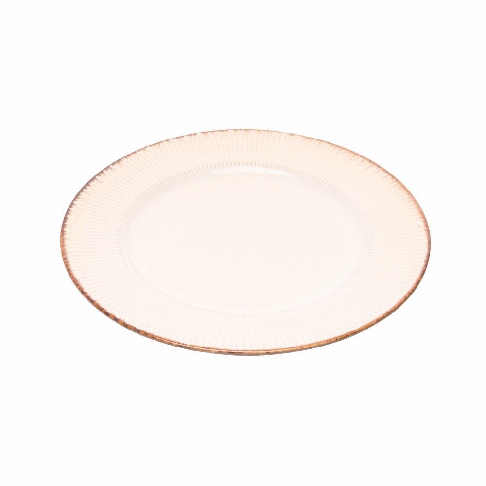 Prato Raso Linear Lyor 27 Cm - Branco