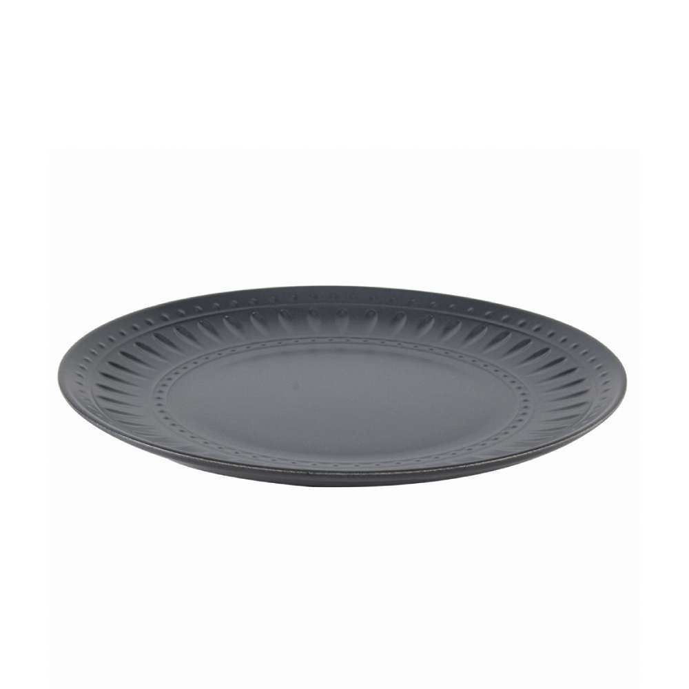 Prato Raso Madri Havan Casa 27Cm - Cinza Escuro