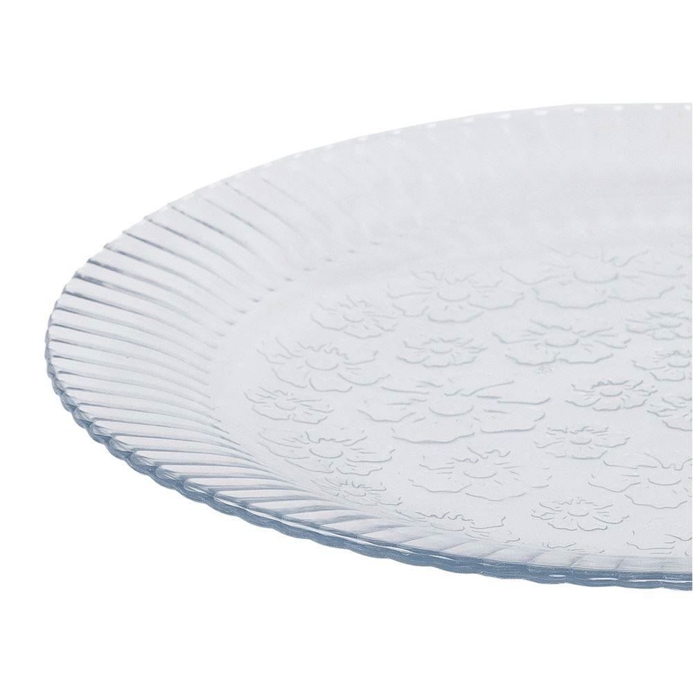 Prato Raso Nadir Primavera 23Cm - Vidro