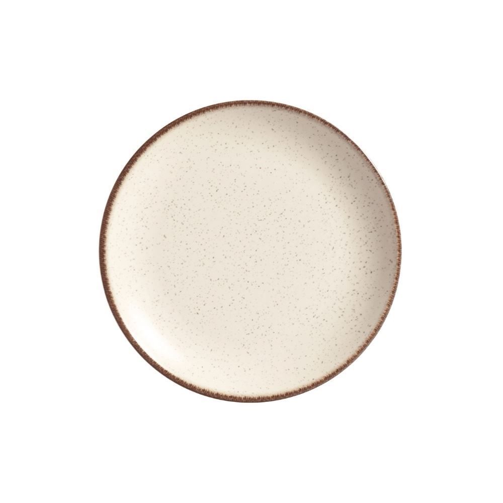Prato Sobremesa Coup Vanilla 21Cm Alleanza - COUP VANILLA