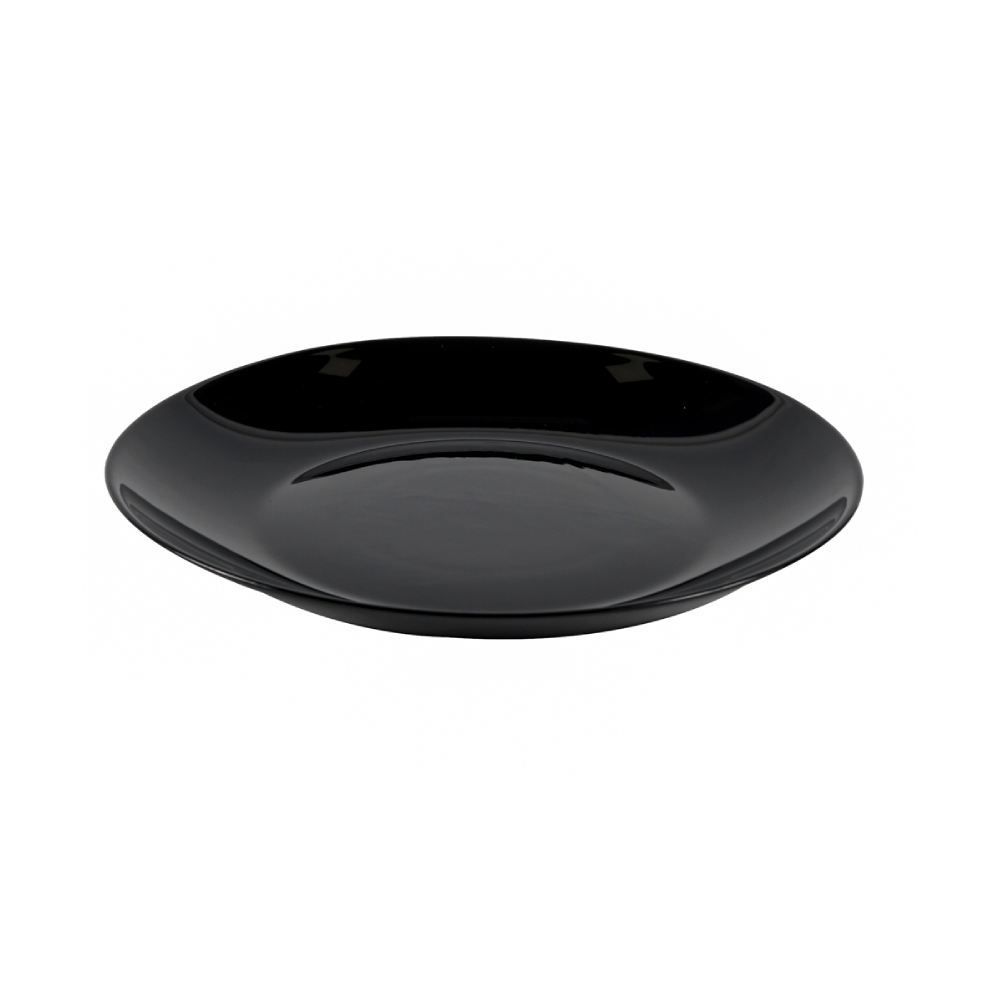 Prato Sobremesa Opaline 21,8Cm - Preto