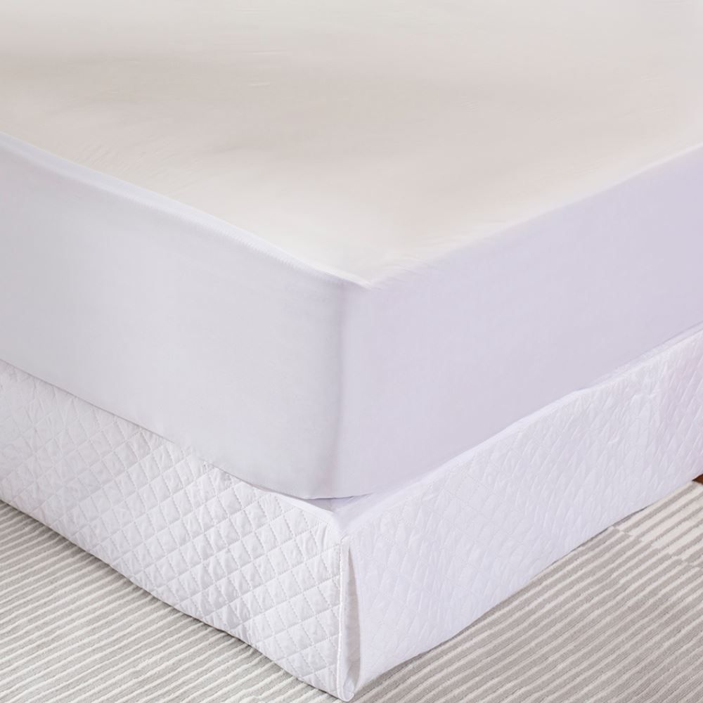 Protetor para Colchão King de Malha Gel Havan Casa - Branco