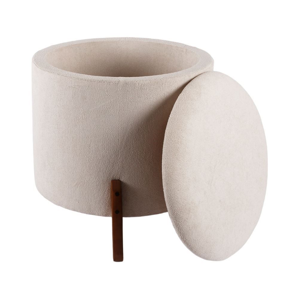 Puff Baú Versatti 48X45cm Havan Casa