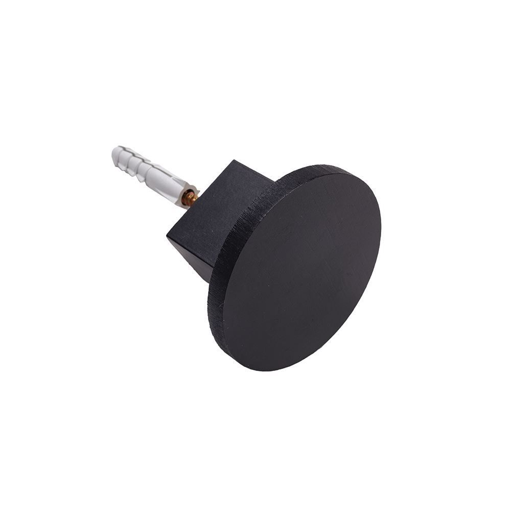Quadro De Espelho Com Alça De Couro Havan Casa 40Cm - Preto