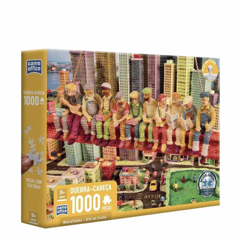 Quebra-Cabeça Arte em Crochê Toyster - 1000 peças