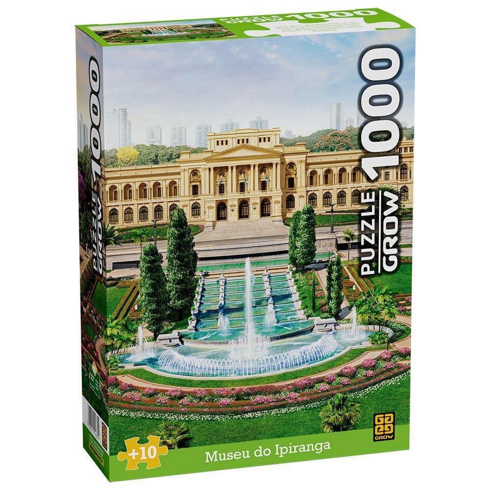 Quebra-Cabeça Museu Do Ipiranga 1000 Peças Grow - 04685