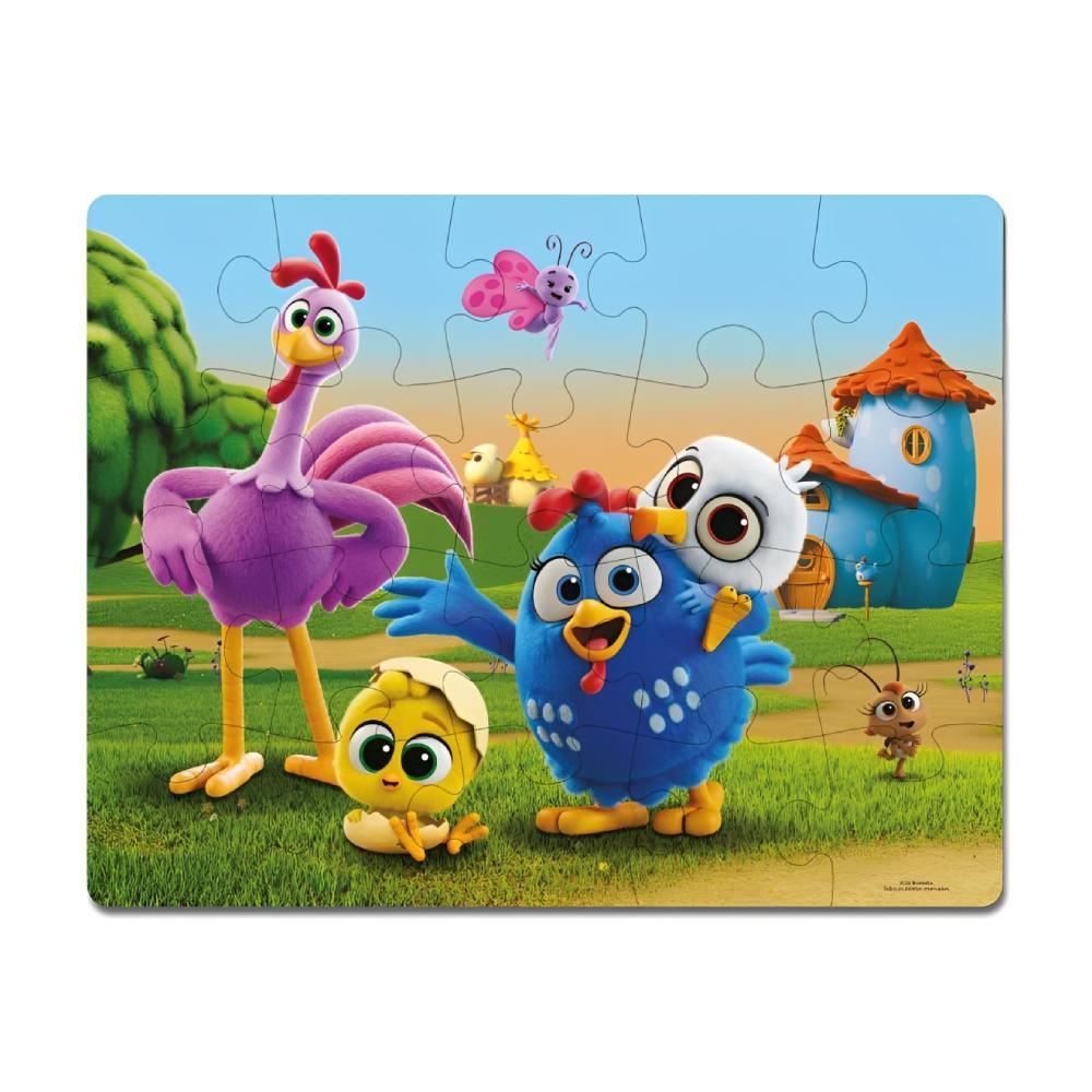 Quebra-Cabeça Puzzle Gigante 20 Peças Galinha Pintadinha - Elka