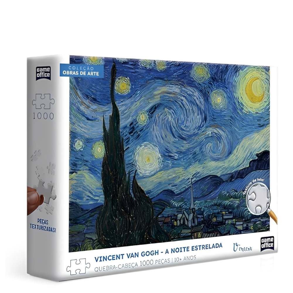 Quebra-Cabeça Vicent Van Gogh a Noite Estrelada Toyster - 1000 peças