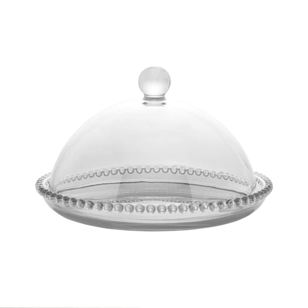 Queijeira Wolff Pearl 20Cm - Cristal