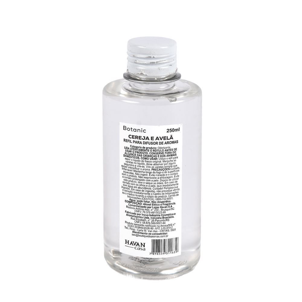 Refil Difusor de Aromas Botanic Havan Casa - Cereja