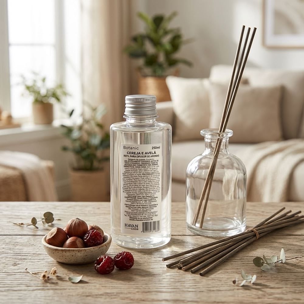 Refil Difusor de Aromas Botanic Havan Casa - Cereja