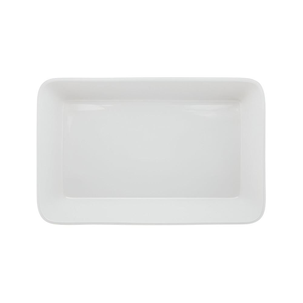 Travessa De Porcelana Línea Lyor 2,09 Litros - Branco