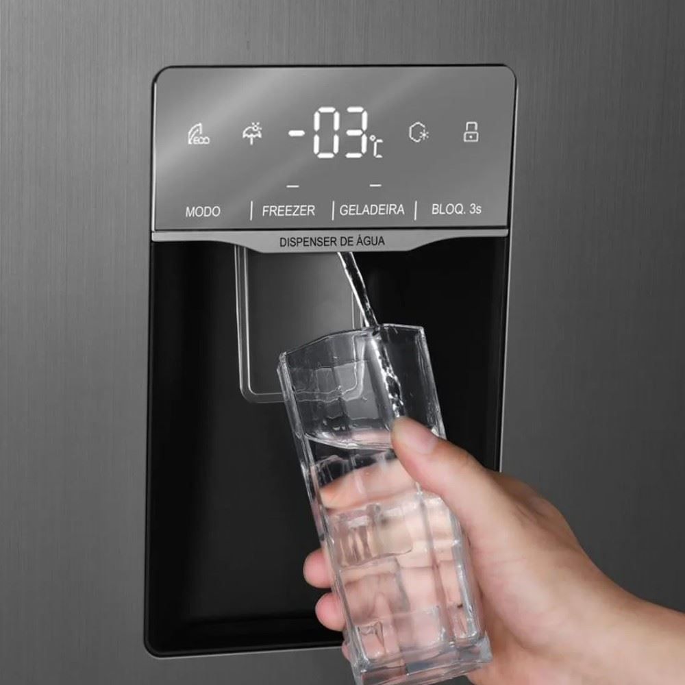 Refrigerador Geladeira Philco Side By Side 434 Litros Eco Inverter PRF535ID