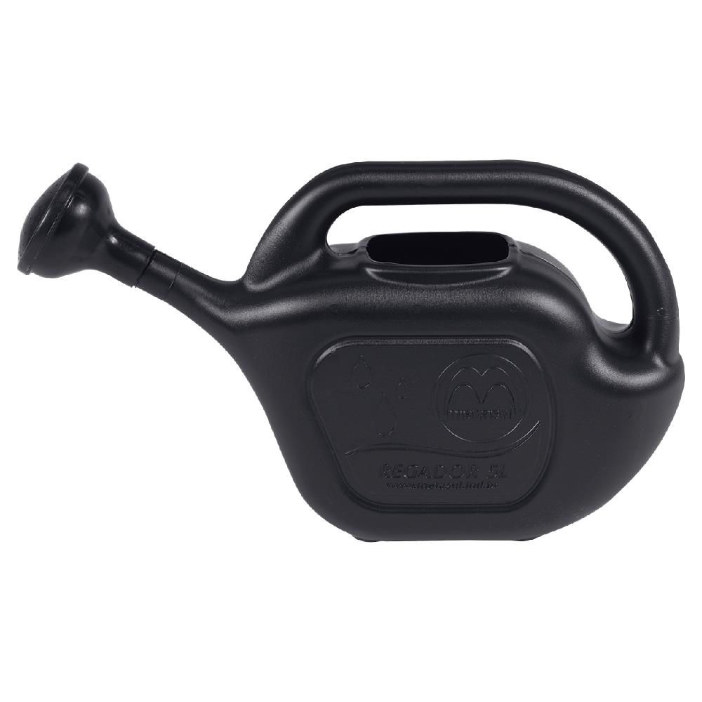 Regador Plástico Metasul 5 Litros Preto - 013201046