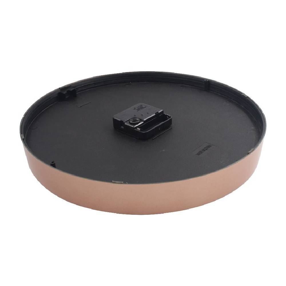 Relógio De Parede Branco E Rose Metalizado Havan Casa - 30cm