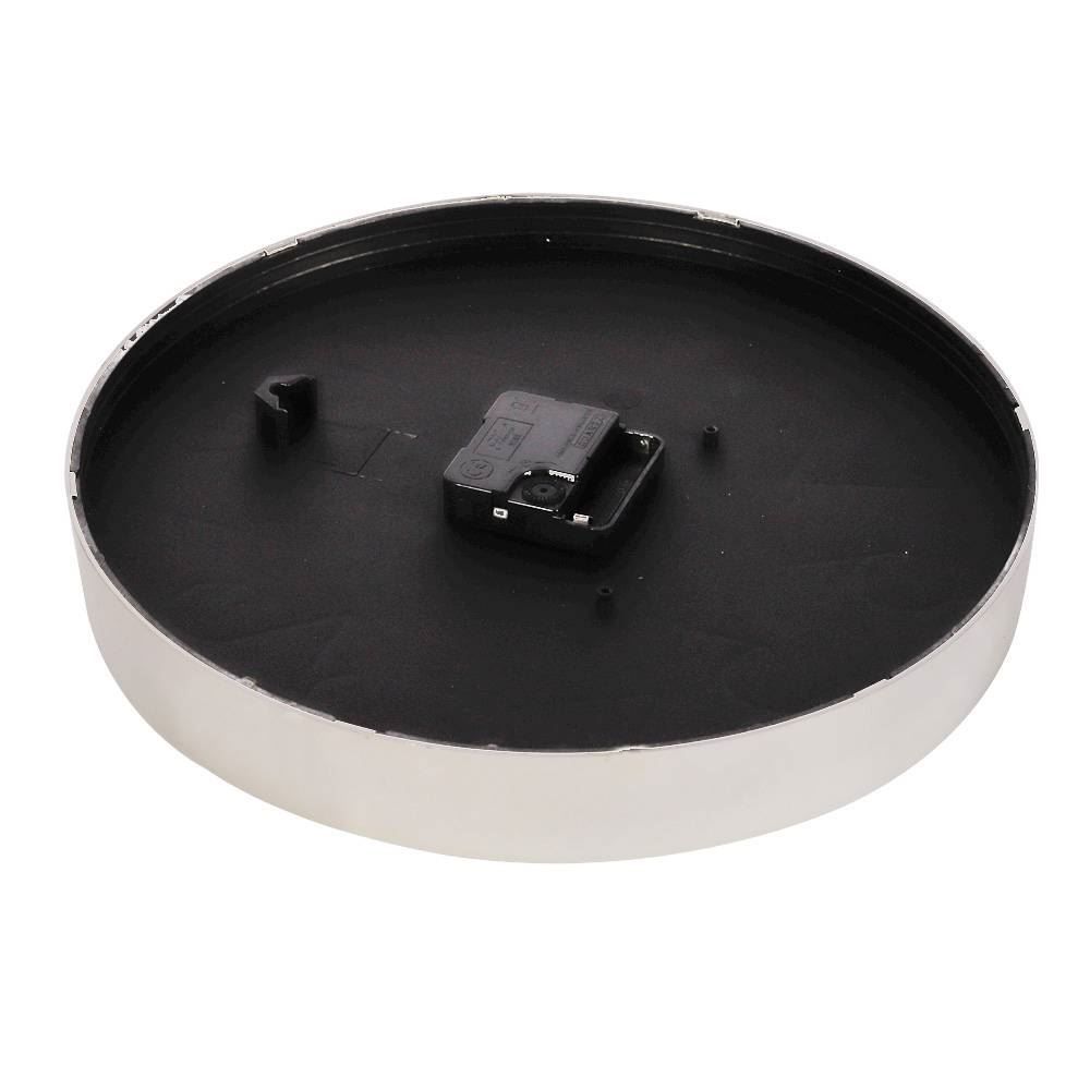 Relógio de Parede Redondo Havan Casa 30Cm - Prata