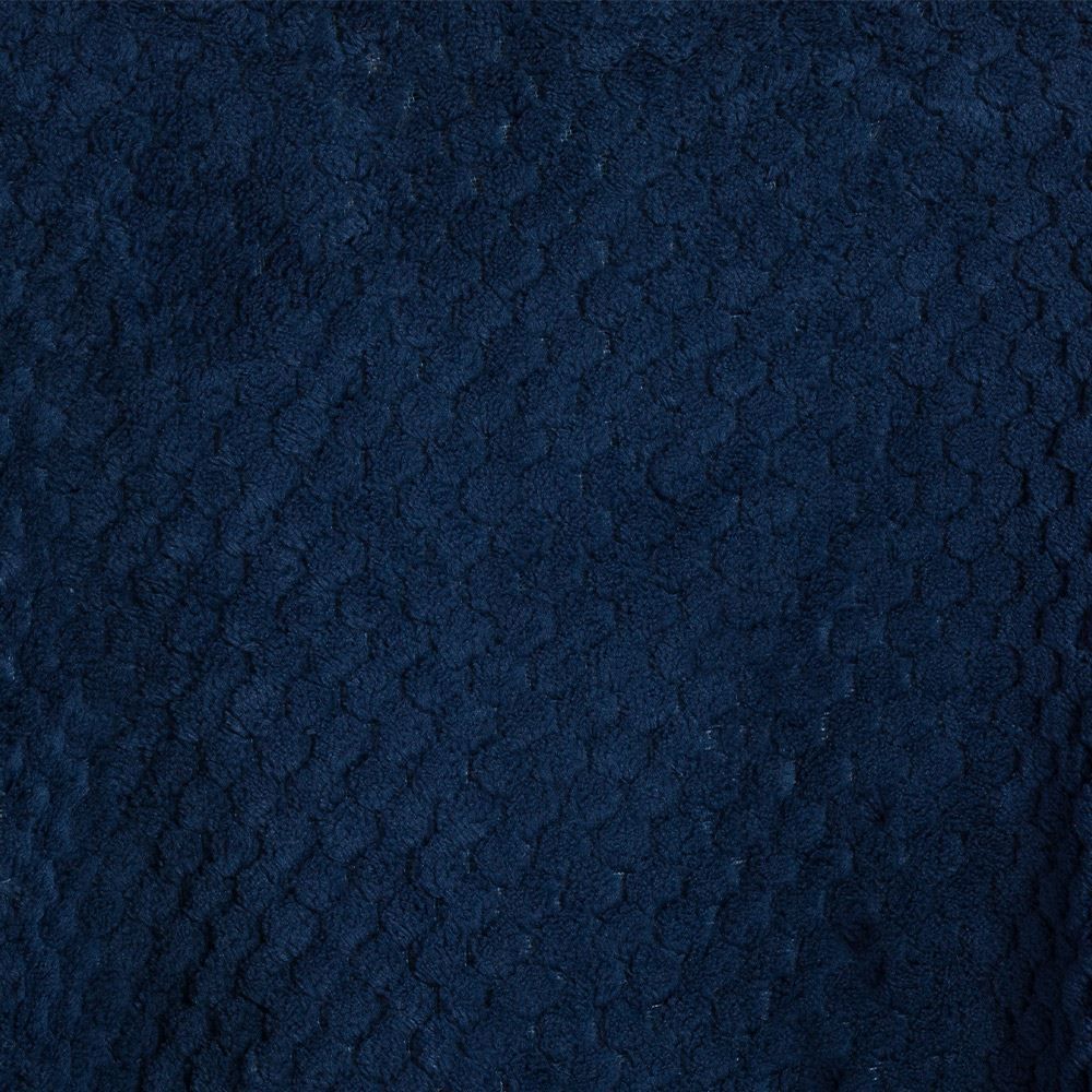 Roupão Masculino G Microfibra Marc Alain - Azul Profundo