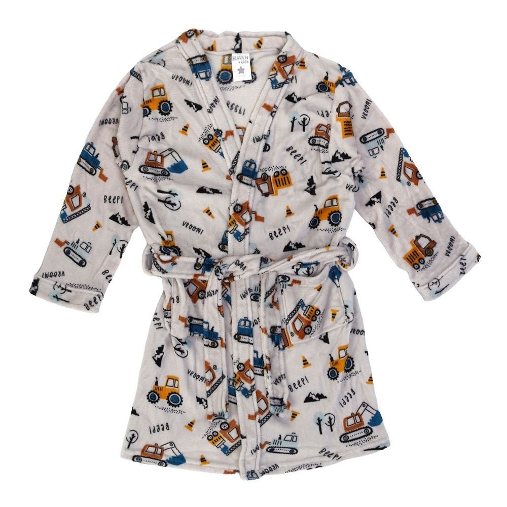 Roupão Infantil m Microfibra Lumini Havan Kids - Máquinas