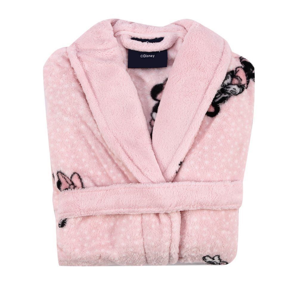 Roupão Infantil P Microfibra Disney - Minnie