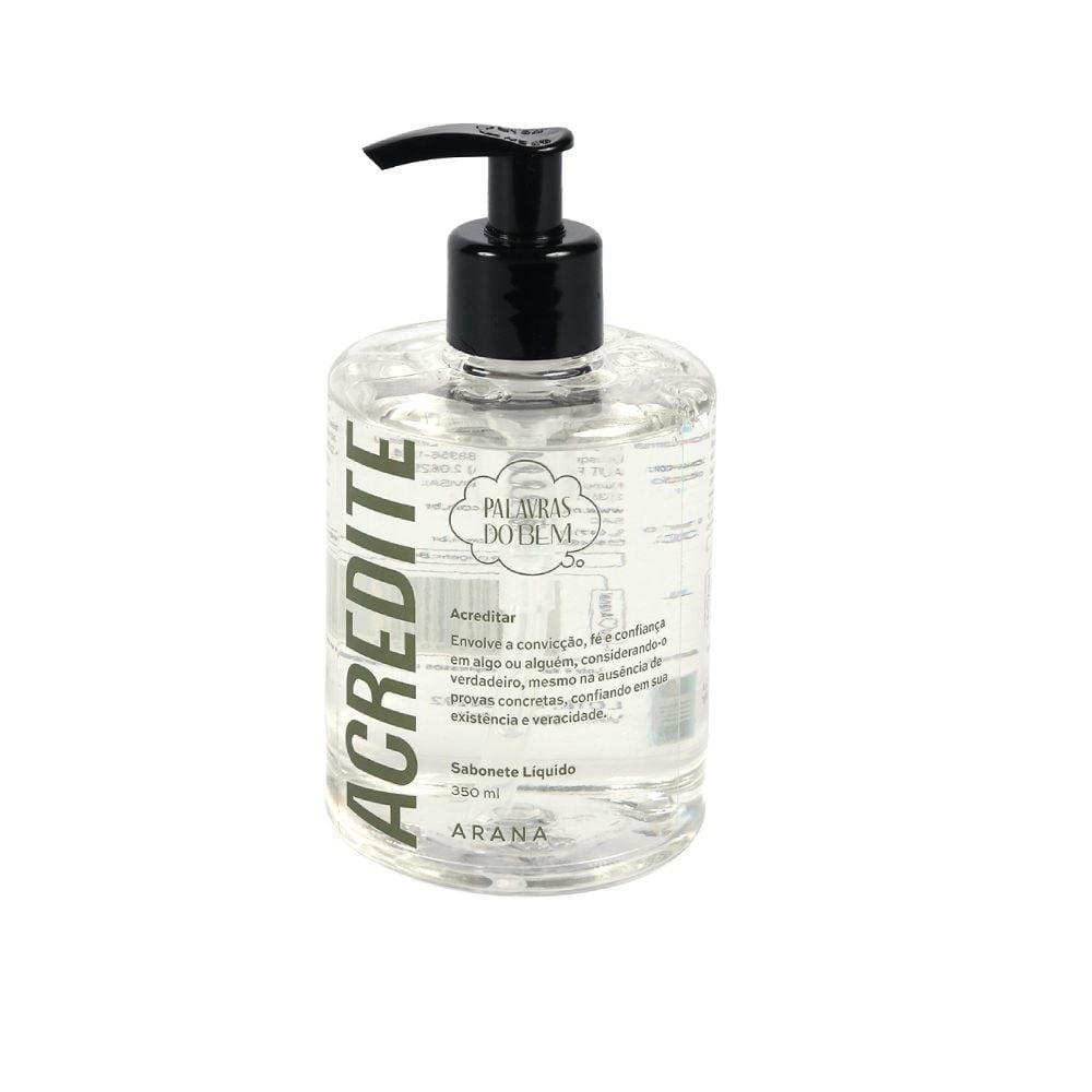 Sabonete Líquido Acredite Arana - 350ml