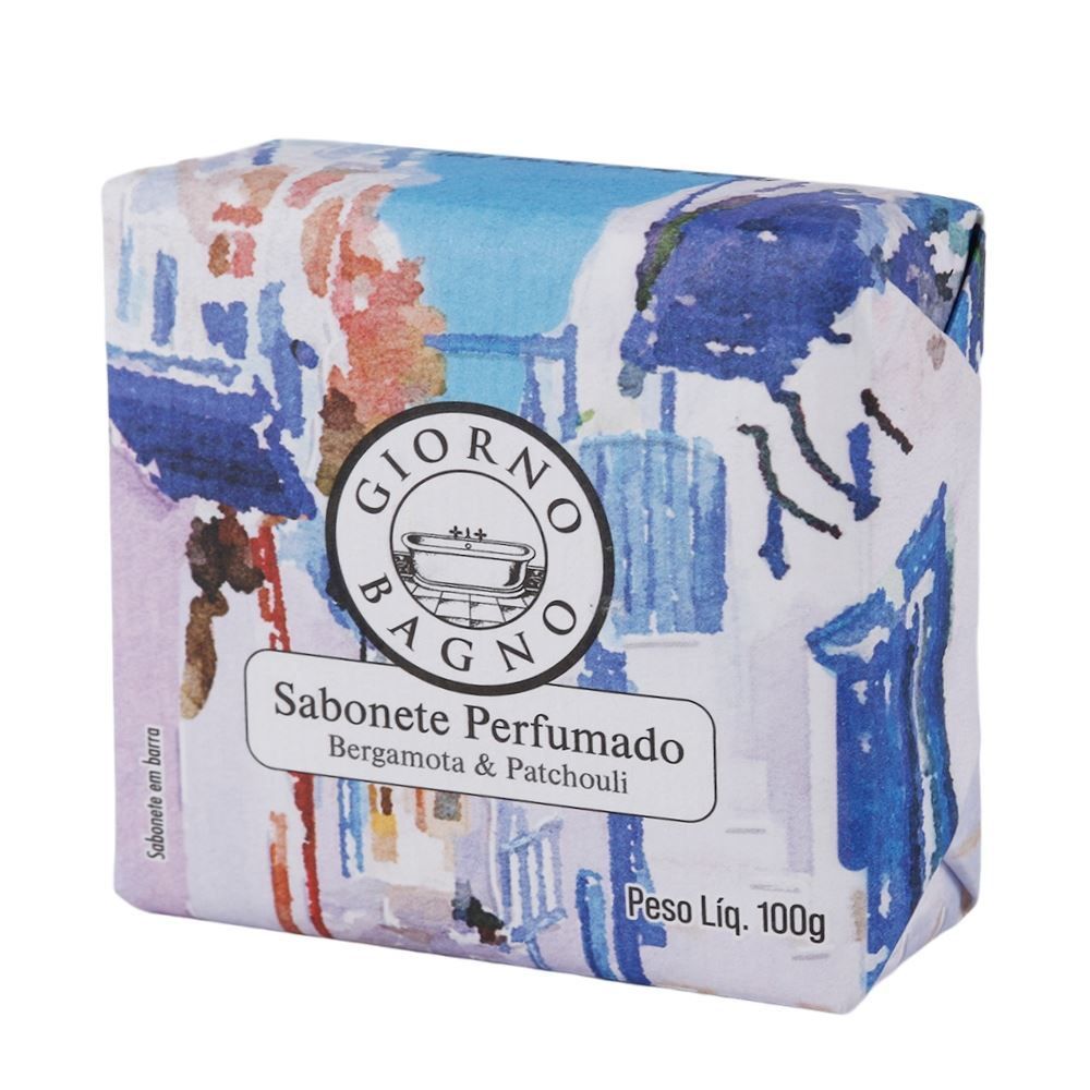 Sabonete Perfumado Giorno Bagno - Bergamota e Patchouli