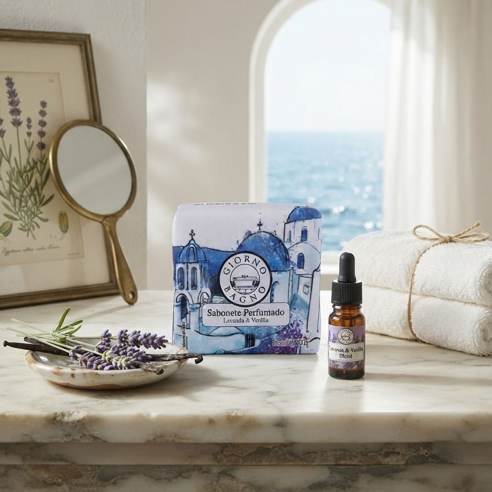 Sabonete Perfumado Giorno Bagno - Lavanda e Vanilla