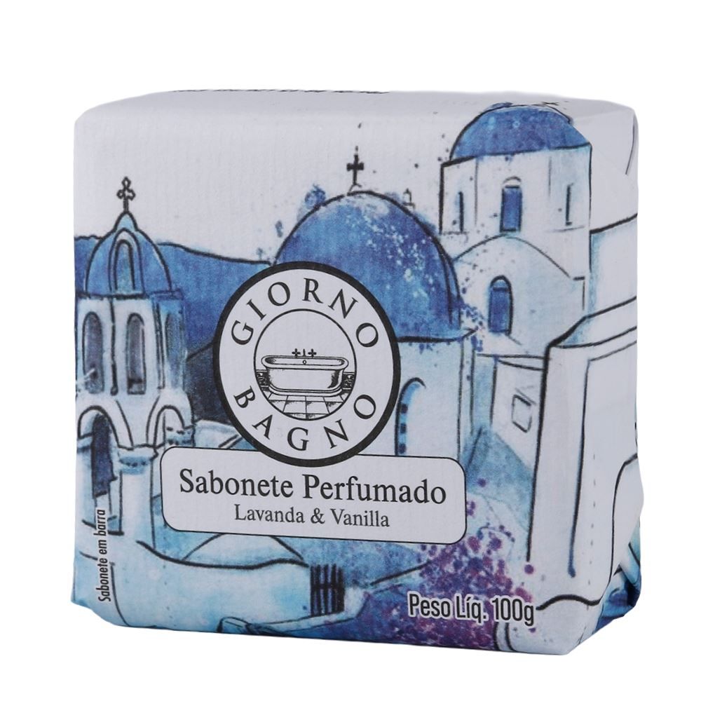 Sabonete Perfumado Giorno Bagno - Lavanda e Vanilla