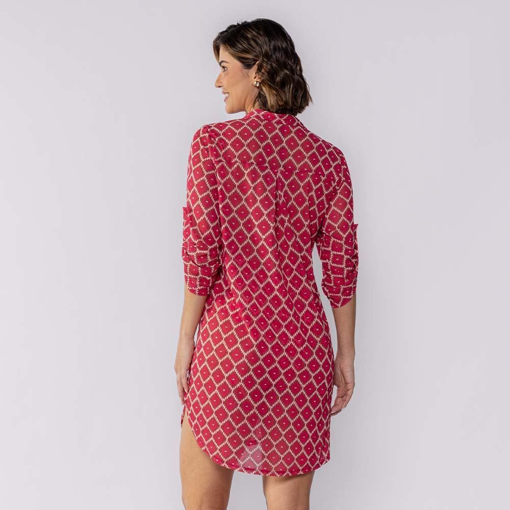 Saída De Praia Chemise Patricia Foster