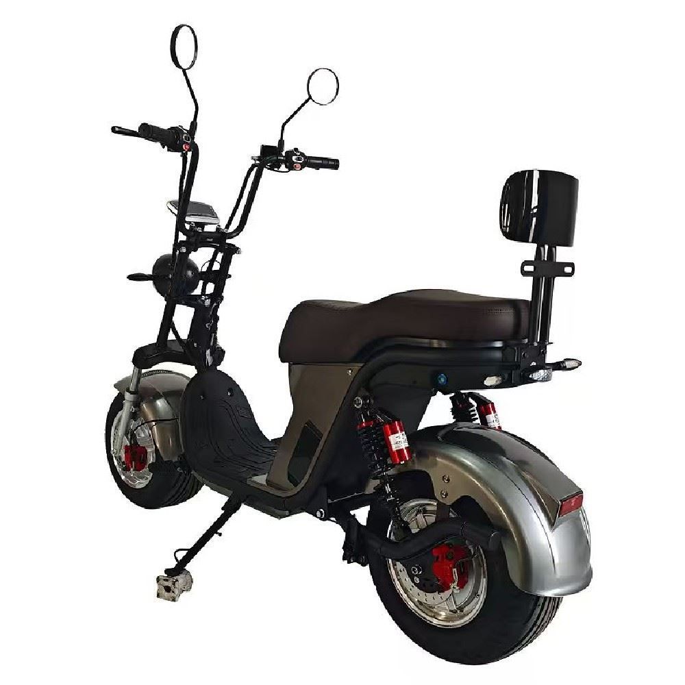 Scooter Elétrica Primar Hr9 1000W 60V 12Ah Lítio - Cinza