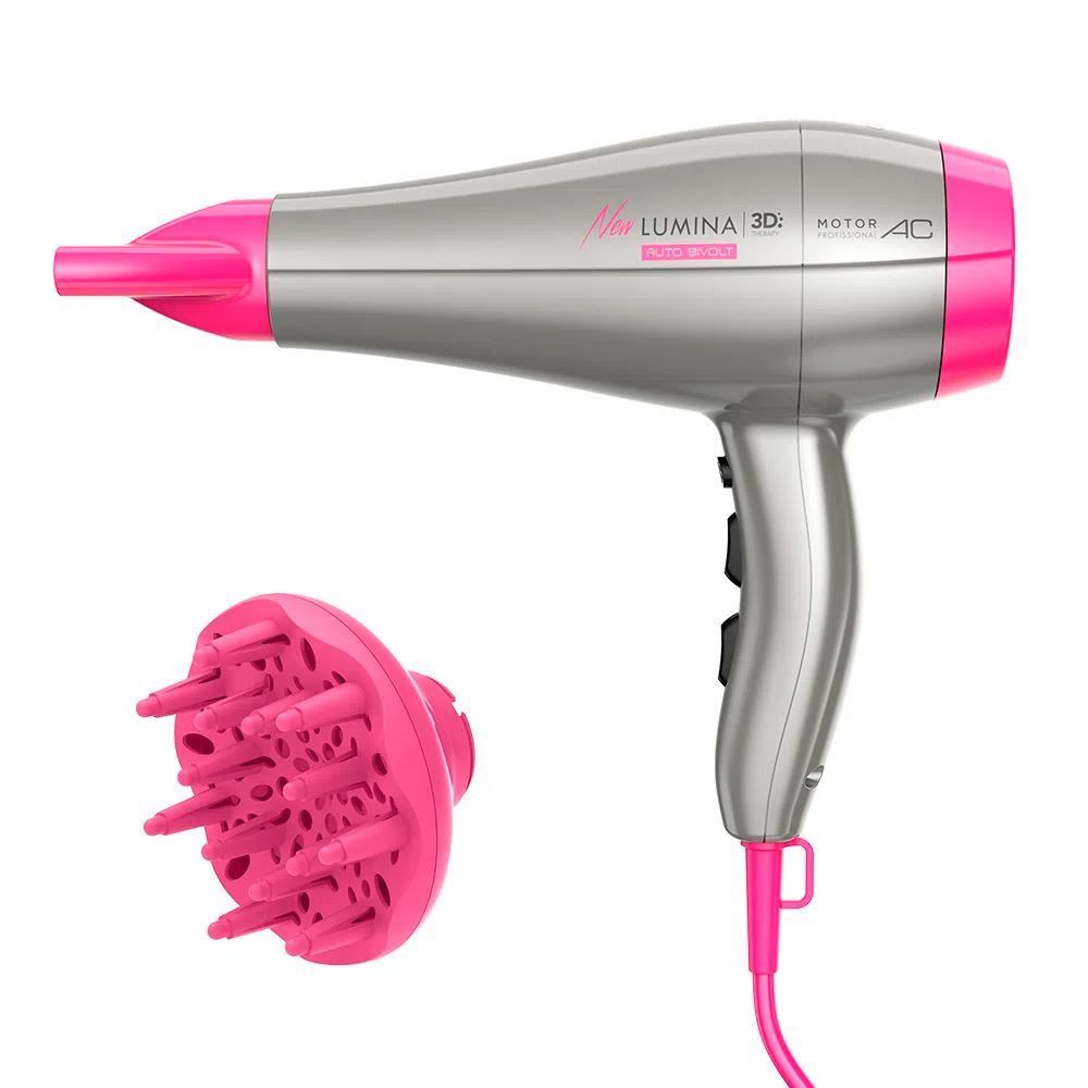 Secador De Cabelo New Lumina 3D Ga.Ma Italy - Bivolt