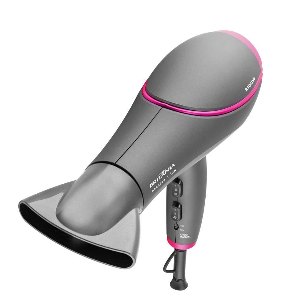 Secador De Cabelos Britânia Bivolt 2100W Bsc2200