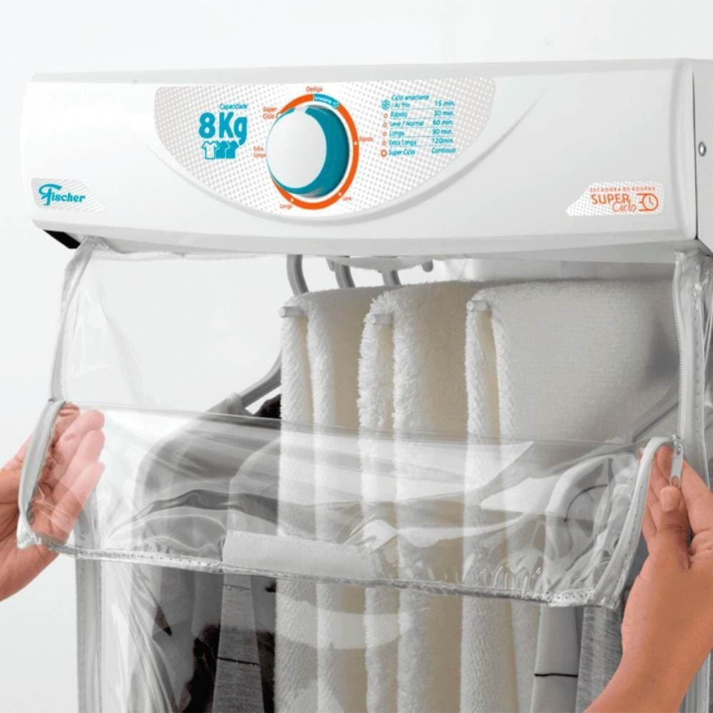 Secadora de Roupas Fischer Super Ciclo 8Kg Branca