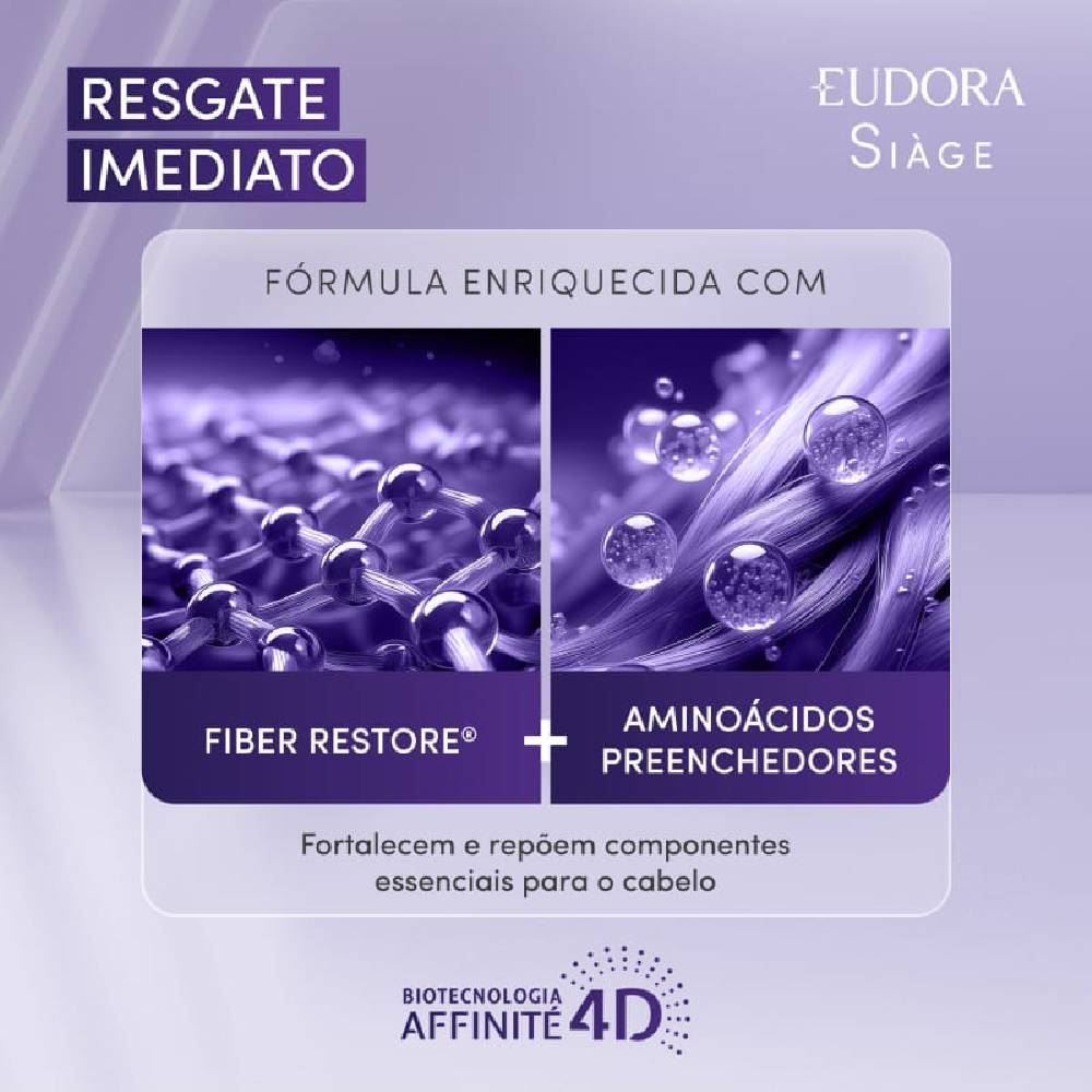 Shampoo Resgate Imediato Siàge 250Ml - Eudora