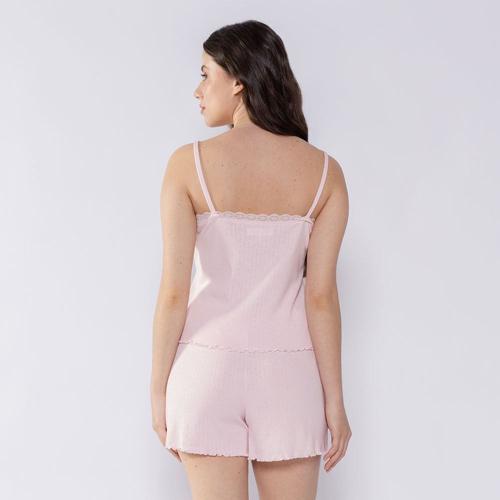 Short Doll Feminino De Tricô Camila Moretti