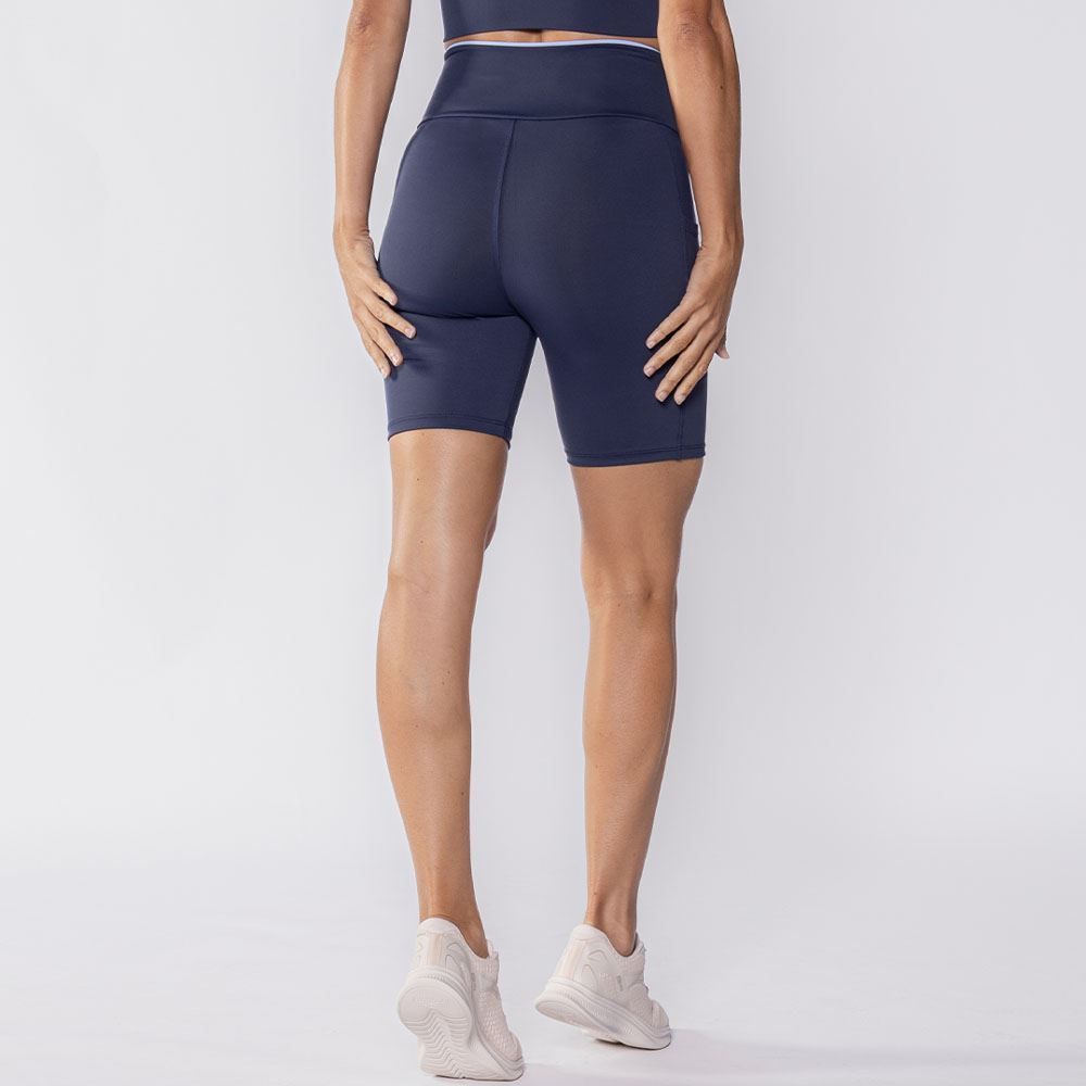 Short Fitness Feminino Filete E Bolso Scream