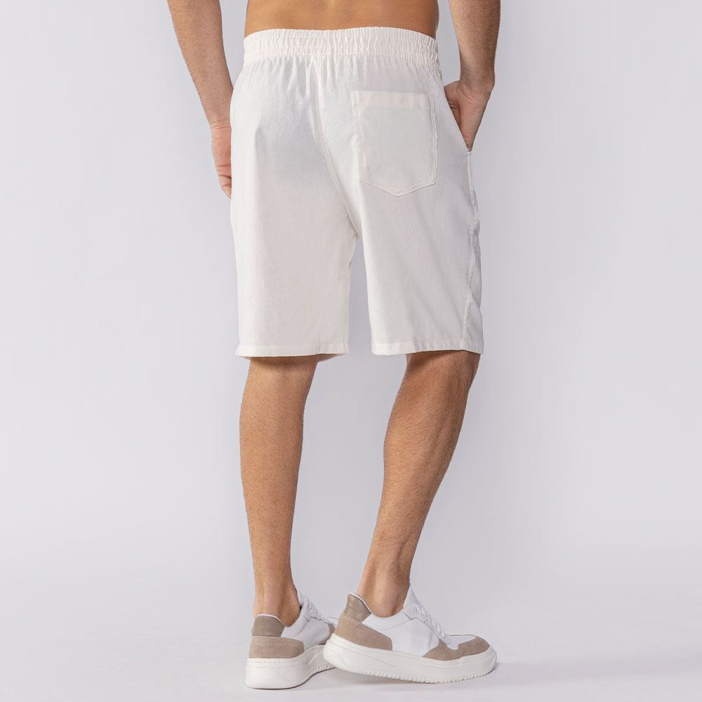 Short Masculino De Sarja Marc Alain