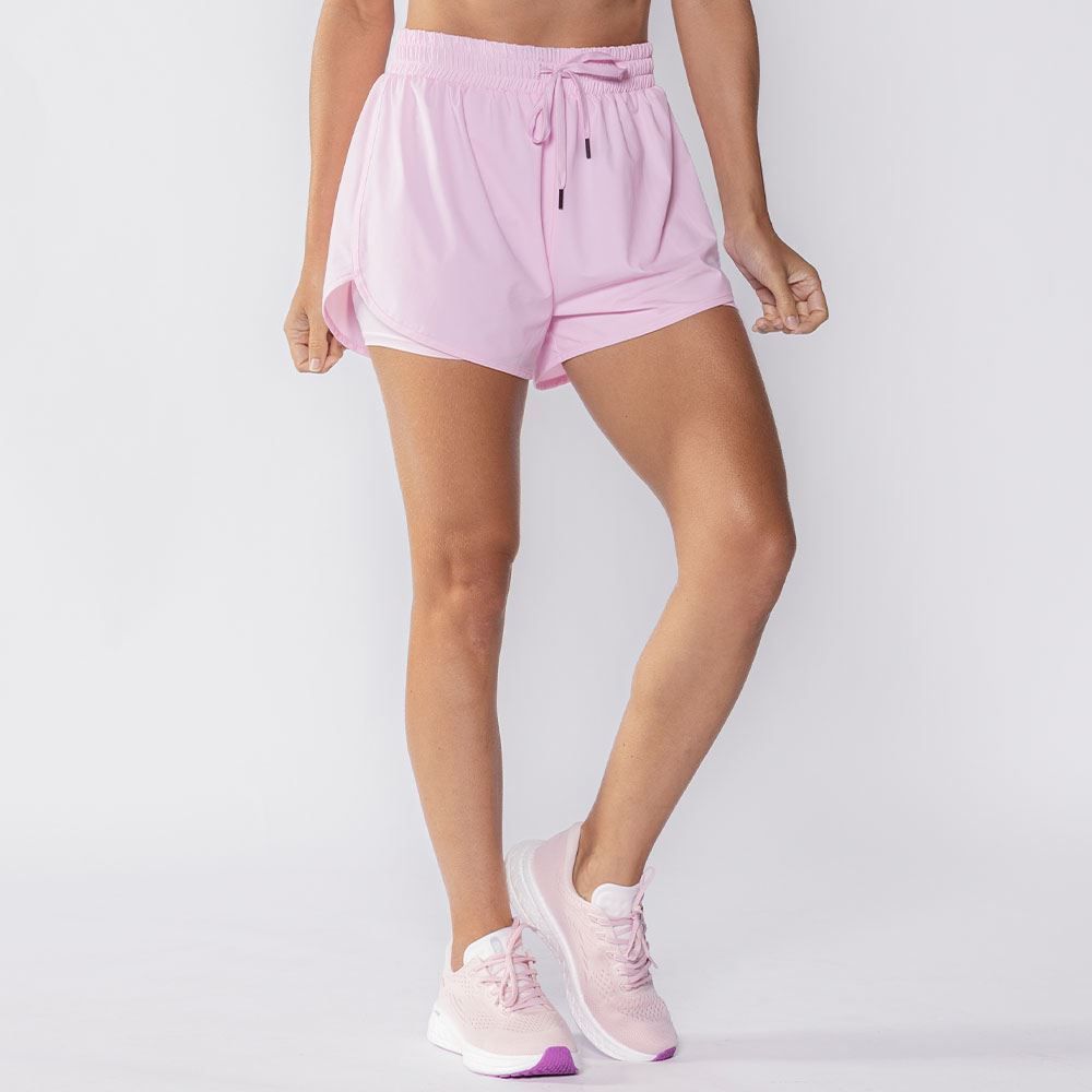 Short Fitness Feminino Duplo Tactel Scream