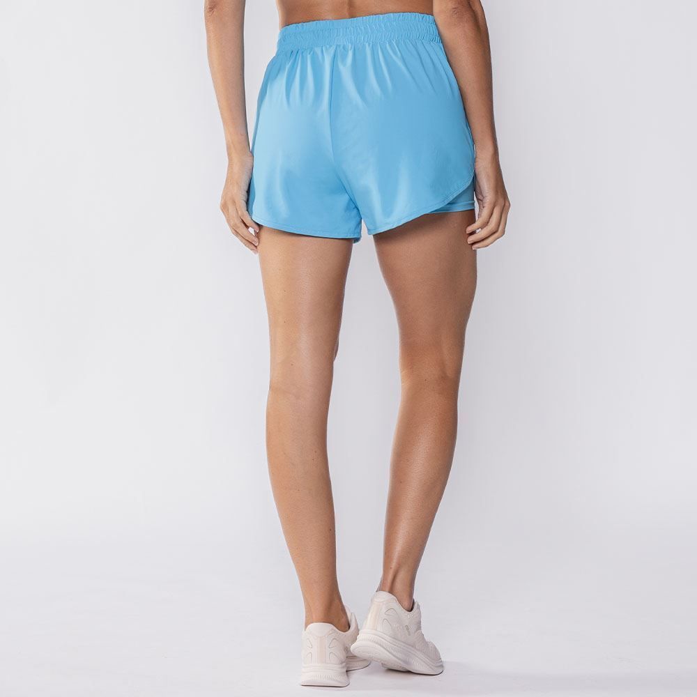 Short Fitness Feminino Duplo Tactel Scream