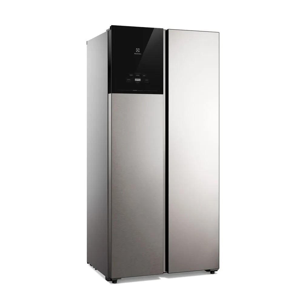 Refrigerador Geladeira Electrolux Side by Side Es40s Inverter 431 Litros