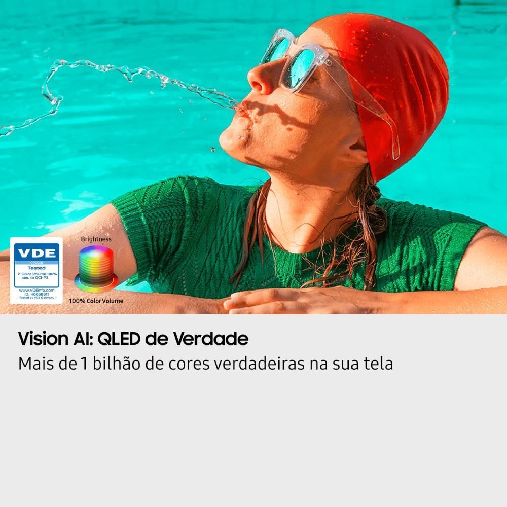 Smart Tv Samsung 50'' Qled Q7f 4K Vision Ai Tizen 2025
