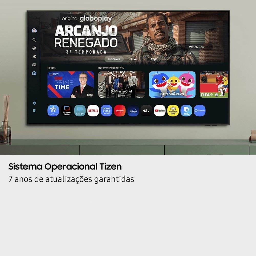 Smart Tv Samsung 55" Crystal Uhd 4K U8600f Tizen