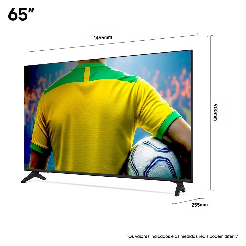 Smart Tv 65" Lg Qned73asa 4K Processador Ai A7 Ger 8 Webos 25