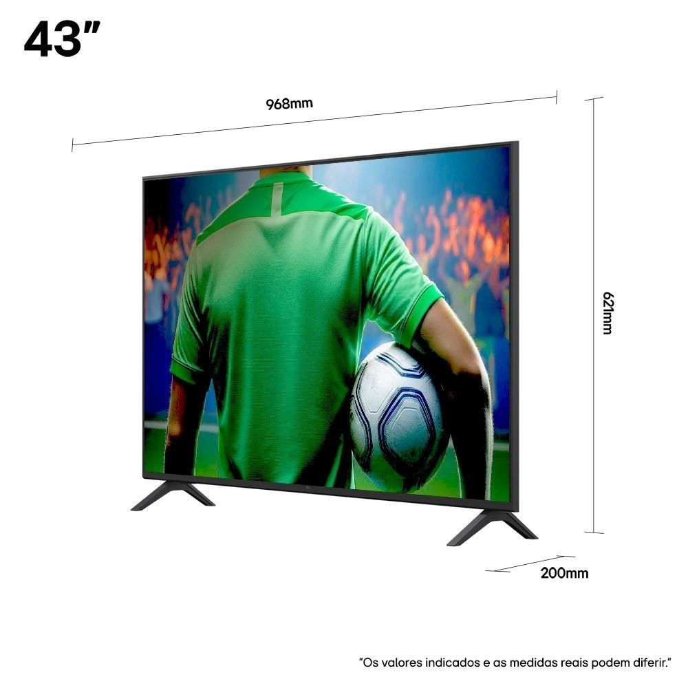 Smart Tv Lg Ai 43" 4K Uhd A7 Ai Processor 4K Gen8 Webos 25 43Ua750