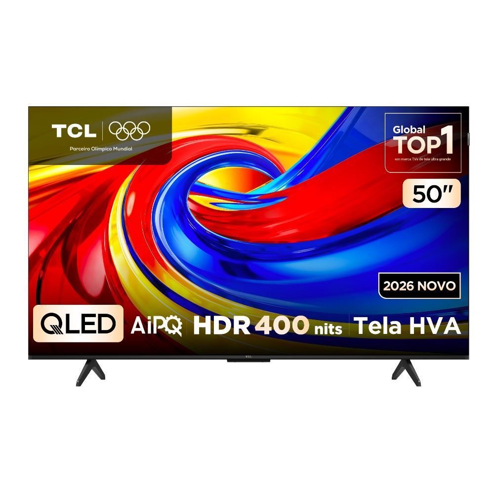 Smart Tv Tcl 50" Qled 4K P7l Google Tv Dolby Vision