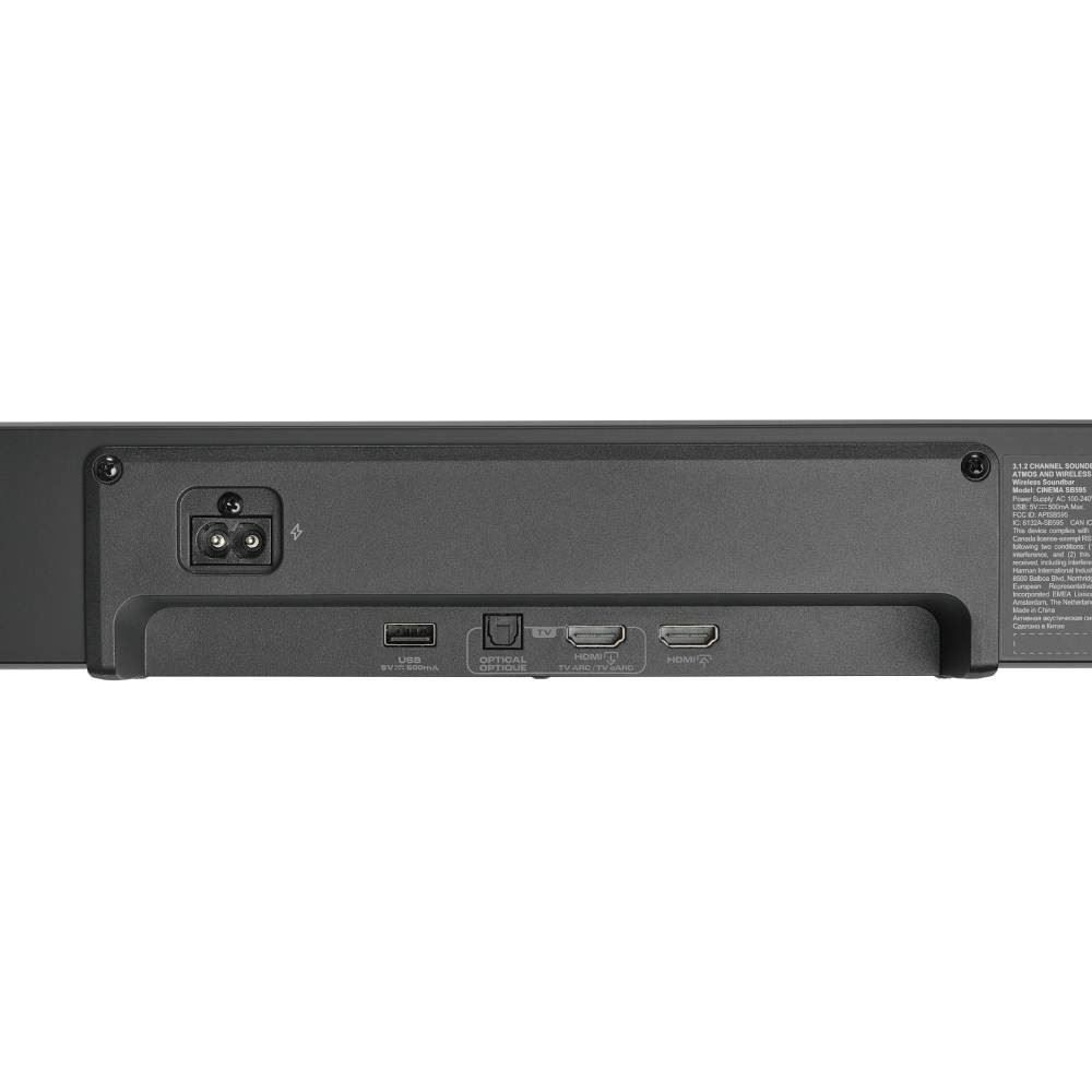 Soundbar Jbl Bluetooth 3.1.2 Canais Cinema Sb595