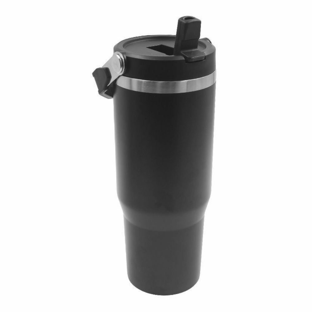 Squeeze Térmica Inox Havan Casa 885Ml - Preto 